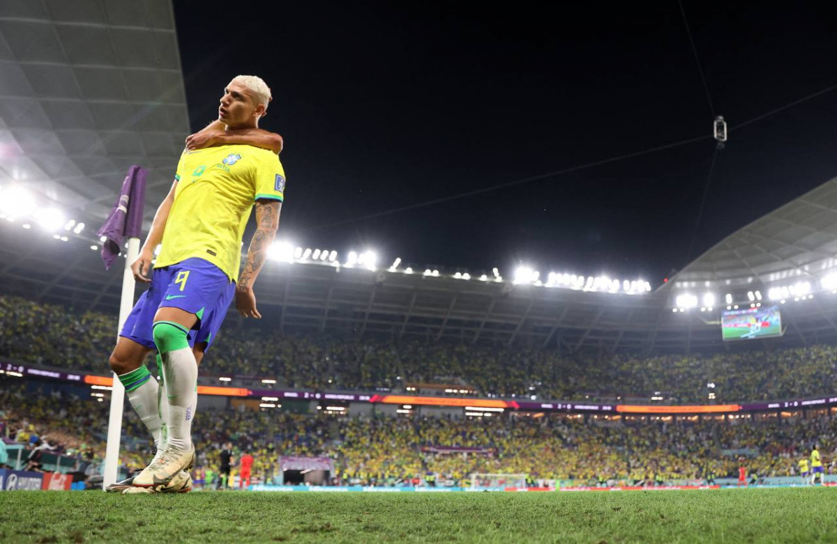 ބްރެޒިލް އަދި ކޮރެއާ ކުޅުނު މެޗުގެ ތެރެއިން - ފޮޓޯ: ރޮއިޓާސް