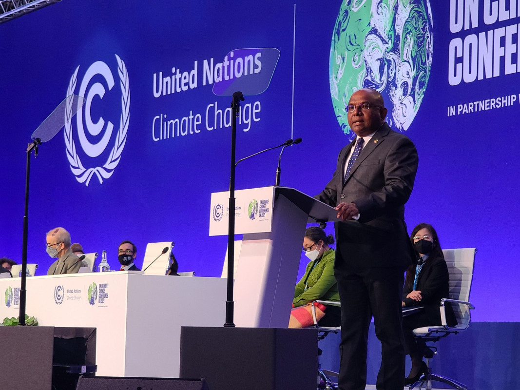 PGA Shahid's remarks at COP26 opening