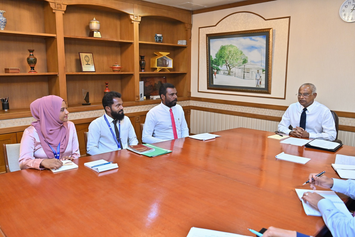 މަހިބަދޫ ކައުންސިލުން ރައީސްއާ ބައްދަލުކުރެއްވުން