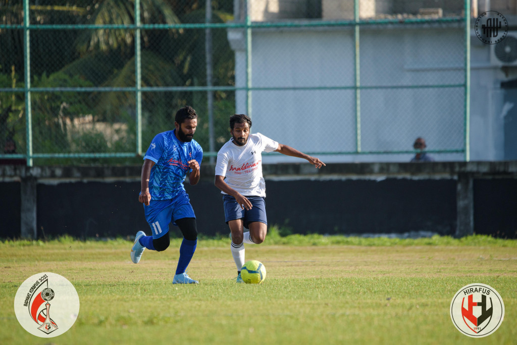 ބަދަހި ހިރަފުސް ކަޕް 2021 ގެ މެޗެއްގެ ތެރެއިން