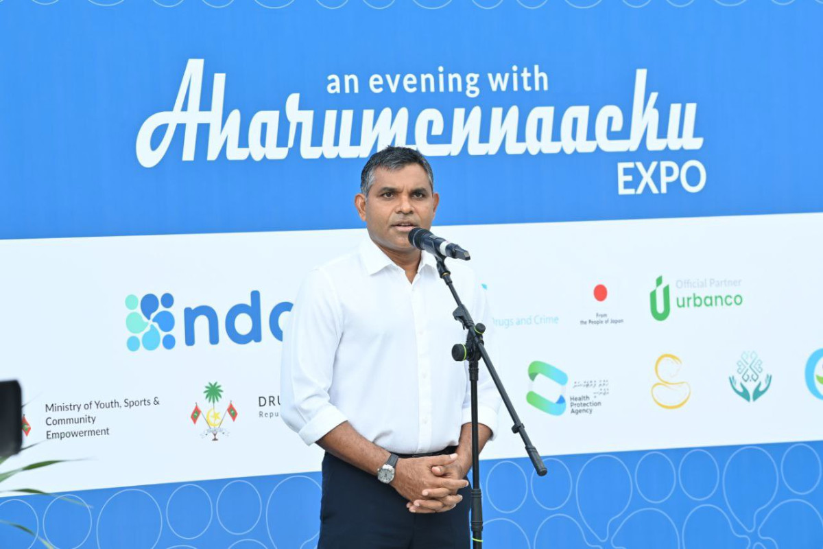 "އަހަރެމެންނާއެކު" އެކްސްޕޯގައި ނައިބު ރައީސް ފައިސަލް ނަސީމް ވާހަކަފުޅު ދައްކަވަނީ