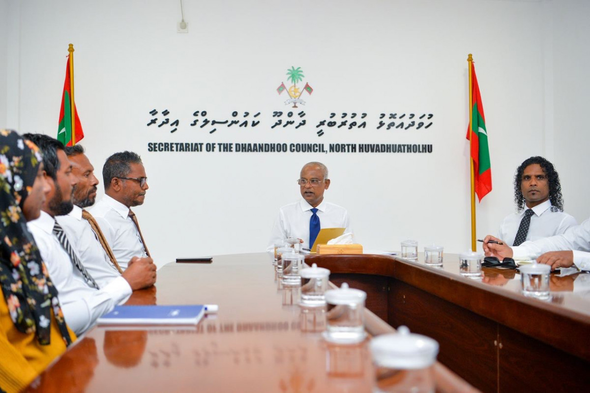 ރައީސް ސާލިހް ދާންދޫ ކައުންސިލާއި އަންހެނުންގެ ތަރައްގީއަށް މަސައްކަތްކުރާ ކޮމިޓީއާ ބައްދަލުކުރެއްވުން