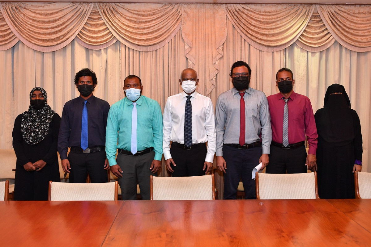 President meets A.Dh. Kunburudhoo Council, reaffirms his commitment to listening to and addressing concerns