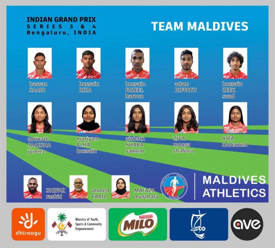 އިންޑިއާގައި އޮންނަ މުބާރާތަށް އެކުލަވާލި އެތުލެޓިކްސް ސްކޮޑު