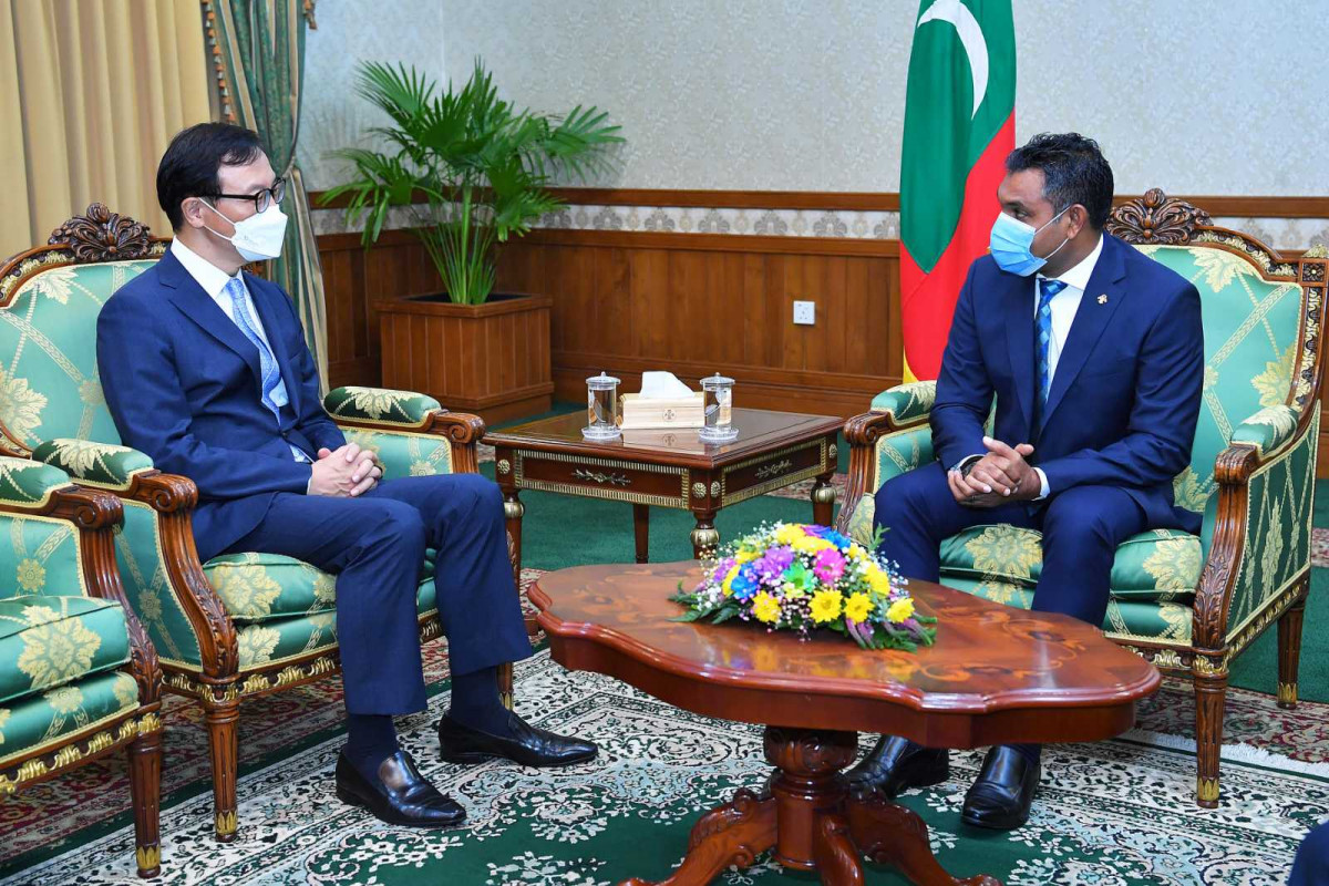 South Korean Ambassador pays courtesy call on the Vice President