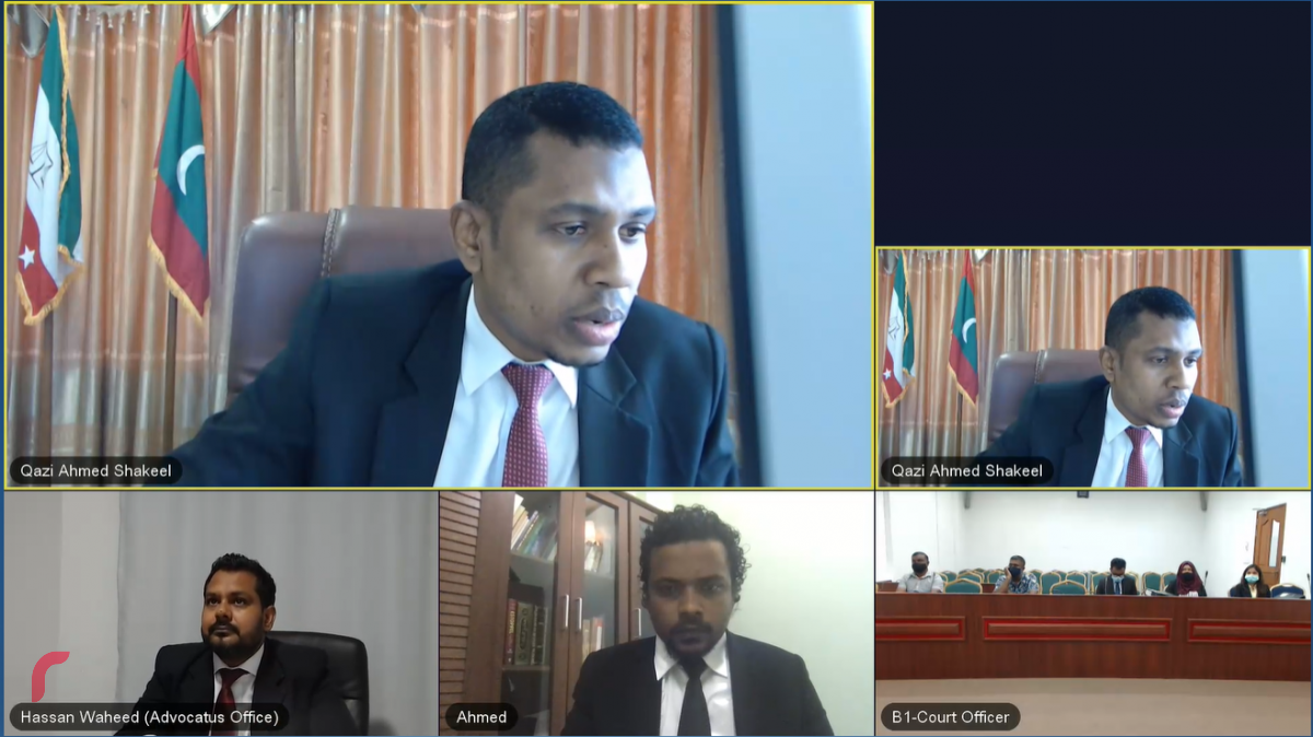 ޖަލު ހުކުމެއްގައި ހުއްޓަައި ޝަފާ ރާއްޖެއިން ބޭރަށް ފޮނުވާލި މައްސަލައިގައި މިމަހުގެ 12 ވަނަ ދުވަހު ކްރިމިނަލް ކޯޓުގައި ބޭއްވި އަޑުއެހުމުގެ ތެރެއިން