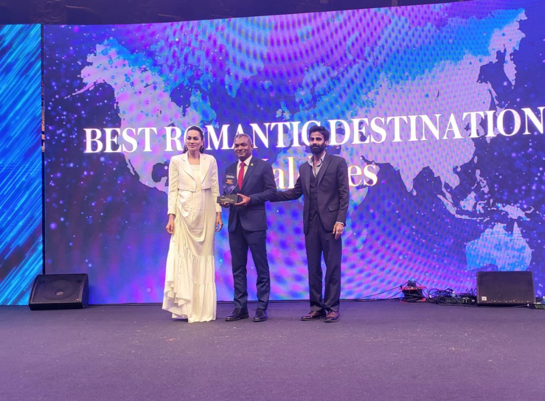 Maldives has won ‘Best Romantic Destination’ in the Travel + Leisure India’s Best Awards 2022 International Category