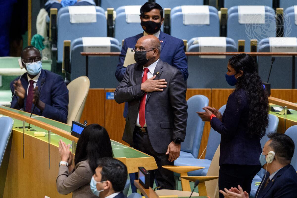 Foreign Minister Abdulla Shahid won the election held on June 7