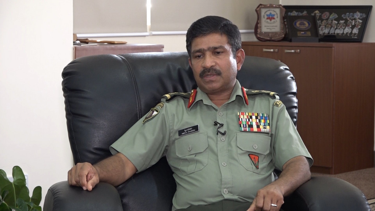 ވައިސް ޗީފް އޮފް ޑިފެންސް ފޯރސް ބްރިގޭޑިއަރ ޖެނެރަލް އަބްދުއްރައީމް އަބްދުއްލަތީފް