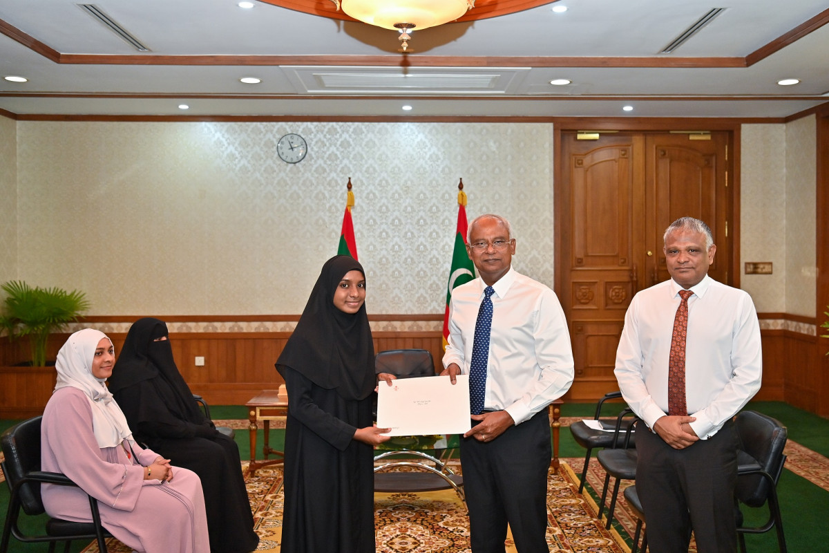 ޝަހާދާ ސާނަވިއްޔާ ނިންމި ހުޔާމް ޚަލީލާ، ރައީސުލްޖުމްހޫރިއްޔާ ބައްދަލުކުރައްވަނީ