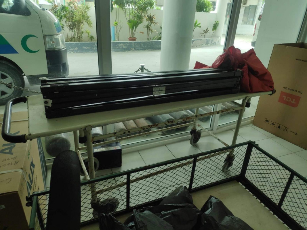 ހޮސްޕިޓަލުގެ ސްޓްރެޗަރ ހުރި ހާލަތު