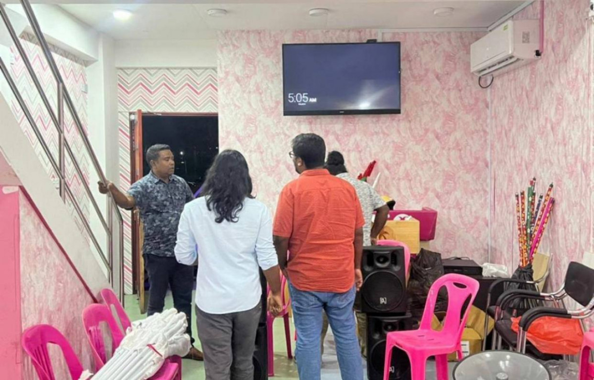 ޔޯގާ އިވެންޓަށް ވަތް މީހުން ބޭނުންކުރި ދިދައާއި ސައުންޑް ޕީޕީއެމް އޮފީހުން ފަތިސްގަޑީގައި ނެރެނީ