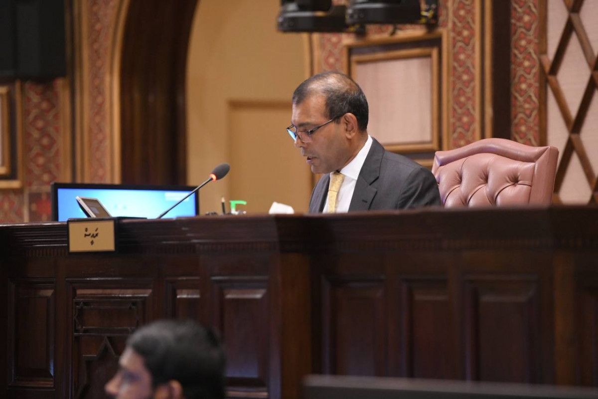 ރައްޔިތުންގެ މަޖިލީހުގެ ޖަލްސާގެ ތެރެއިން