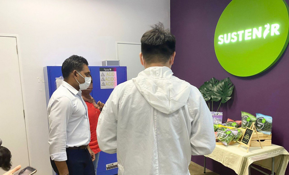 Vice President Faisal Naseem has met with Singapore’s Minister of State at the Prime Minister’s Office, Desmond Tan