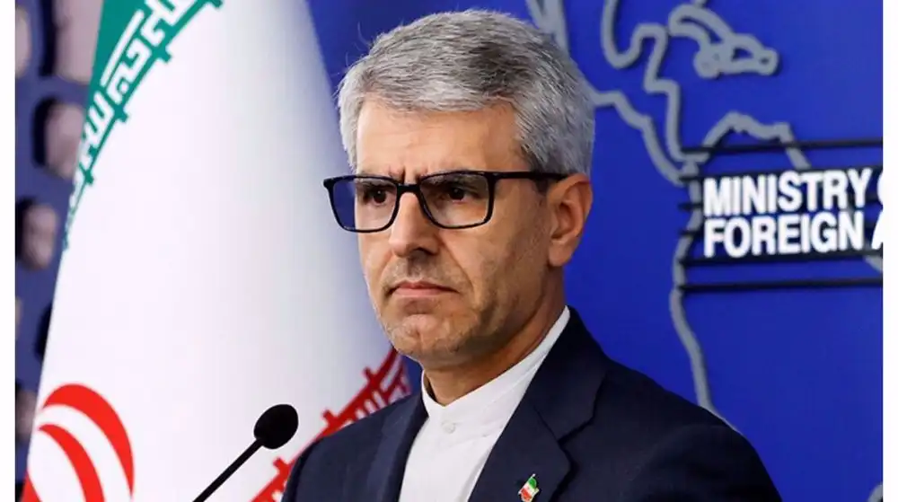 އީރާނުގެ ޚާރިޖީ ވުޒާރާގެ ތަރުޖަމާން އިސްމާއީލް ބަގާއީ.