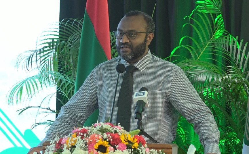 އިސްލާމިކް މިނިސްޓަރު، ޑރ. މުހައްމަދު ޝަހީމް އަލީ ސައީދު ވާހަކަފުޅު ދައްކަވަނީ