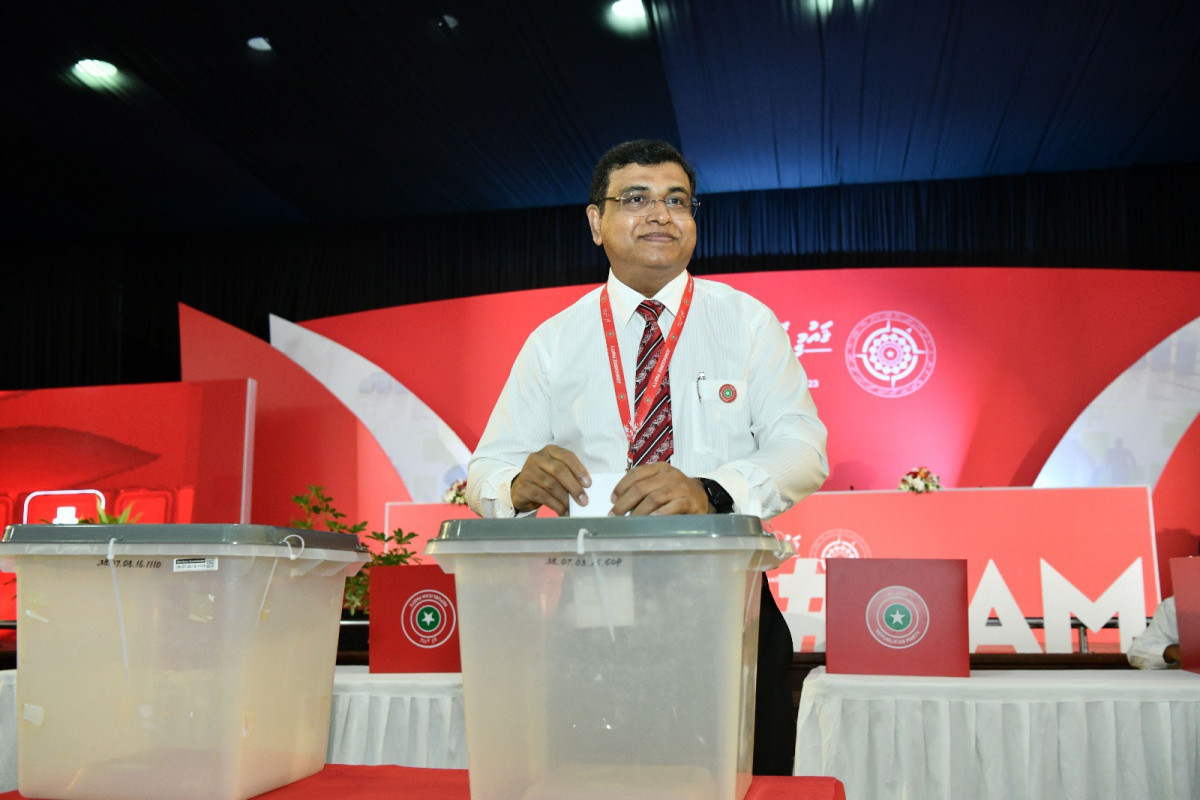 ޖޭޕީގެ ޑެޕިޔުޓީ ލީޑަރ އަމީން އިބްރާހީމް