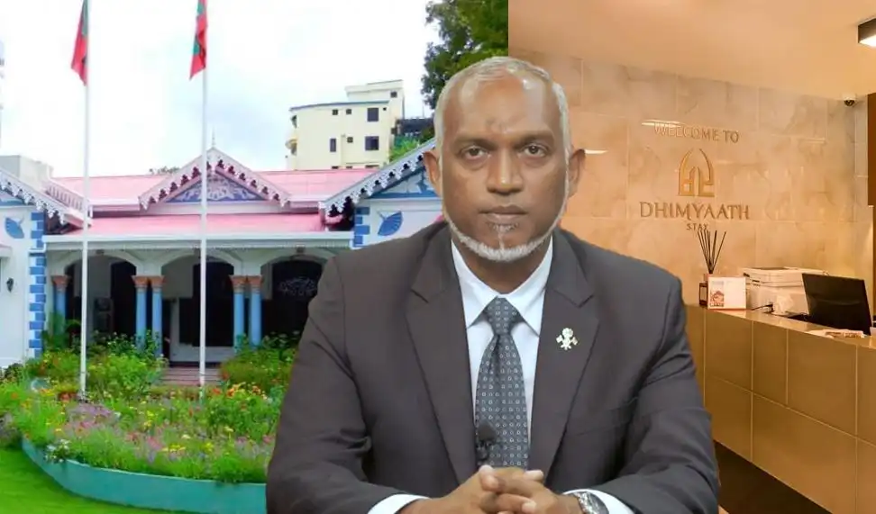 ރައީސް ޑރ.މުހައްމަދު މުއިއްޒު އަމިއްލަ ގެކޮޅު ދޫކުރައްވައި މުލިއާގެއަށް ބަދަލުވެވަޑައިގެންނެވީ ބޮޑު މަރާމާތަކަށްފަހު ވެރިކަމަށް ވަޑައިގެންނެވިތާ ގާތްގަނޑަކަށް 3 މަސް ފަހުން.