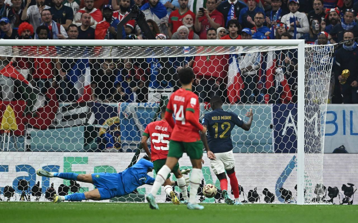 ފްރާންސް އަދި މޮރޮކޯ ކުޅުނު މެޗުގެ ތެރެއިން - ފޮޓޯ: ރޮއިޓާސް