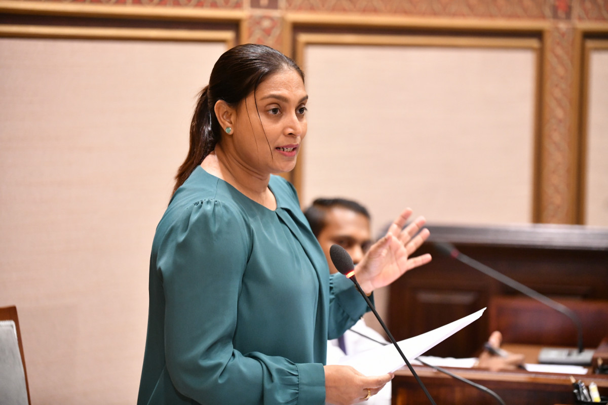 އެޑިޔުކޭޝަން މިނިސްޓަރު ޑޮކްޓަރު ޢާއިޝަތު ޢަލީ