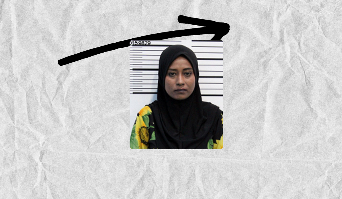Fathimath Ali, who was arrested in connection with the case