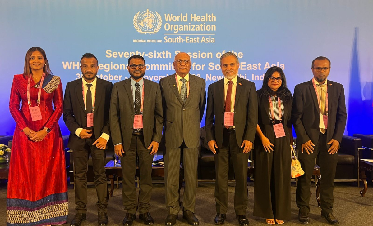 ދެކުނު އިރުމަތީ އޭޝިއާ ސަރަޙައްދުގެ "ރީޖަނަލް ކޮމެޓީ"ގެ 76 ވަނަ ބައްދަލުވުމުގައި ރާއްޖެއިން ބައިވެރިވާ ވަފުދު