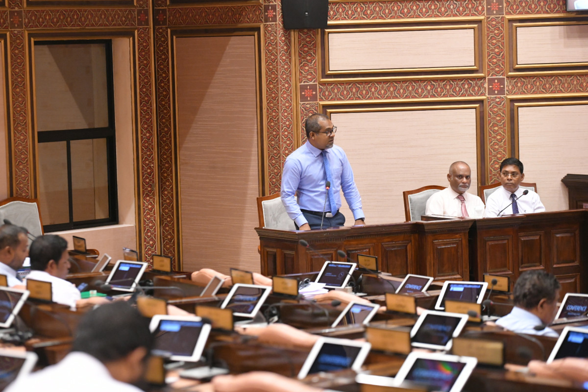 ހެލްތު މިނިސްޓަރު ޑރ. އަބްދުﷲ ހަލީލު ވާހަކަދައްކަވަނީ