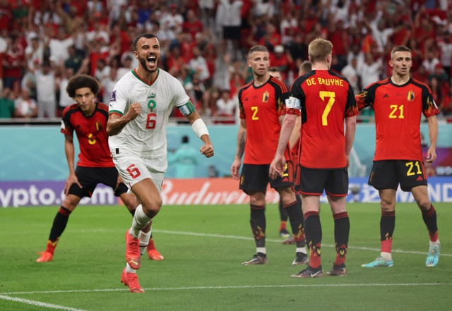 މޮރޯކޯއާއި ބެލްޖިއަމް ބައްދަލުކުރި މެޗުގެ ތެރެއިން