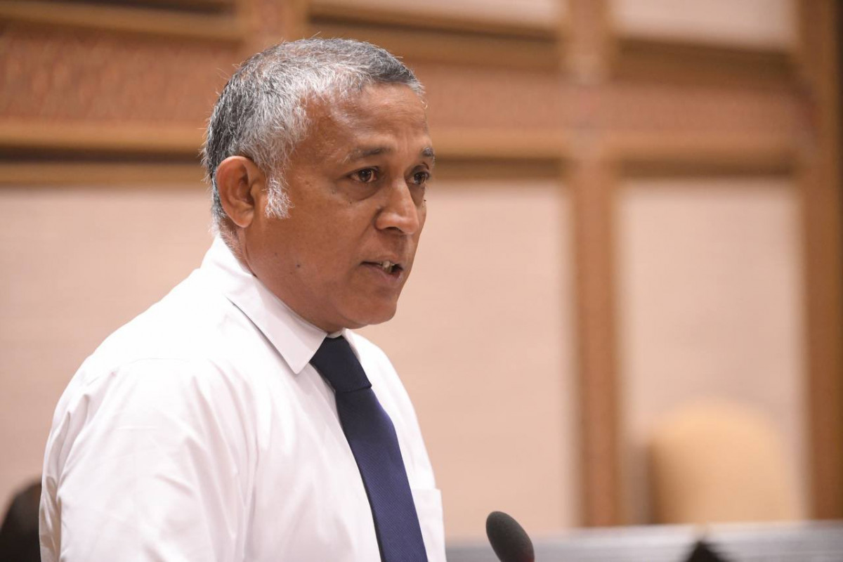 މިނިސްޓަރ އޮފް ނޭޝަނަލް ޕްލޭނިންގ، ހައުސިންގ އެންޑް އިންފްރާސްޓްރަކްޗަރ މުޙައްމަދު އަސްލަމްއާ ސުވާލުކުރެއްވުން