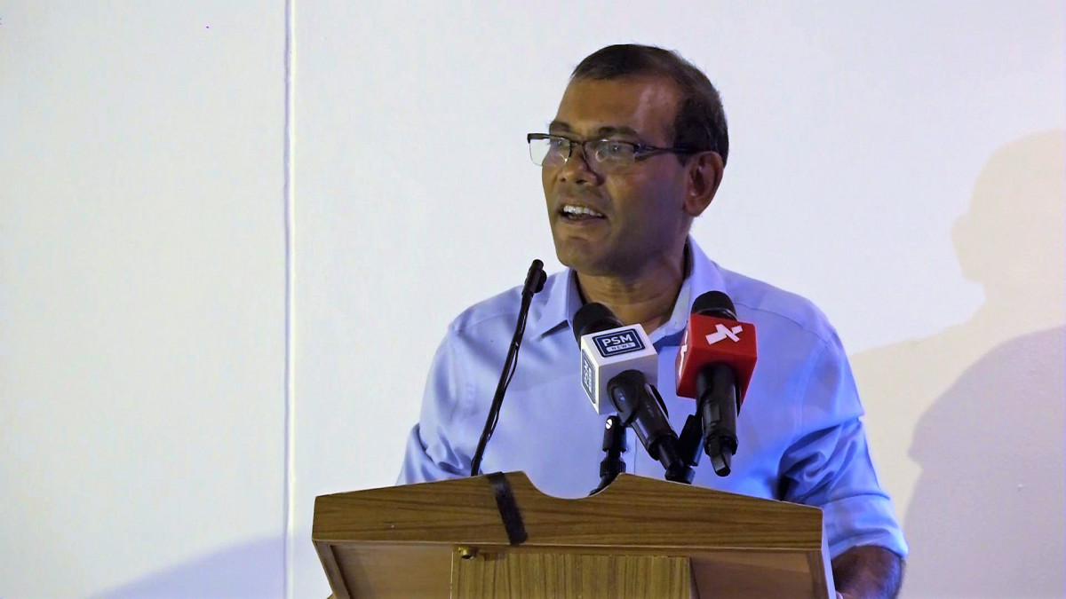 "ކުރަމަތި ކުއިކް ގައިޑް ޓު ޕްލާންޓްސް އިން މޯލްޑިވްސް" ފޮތް ނެރުމުގެ ރަސްމިއްޔާތުގައި ރައީސް ނަޝީދު ވާހަކަފުޅުދައްކަވަނީ