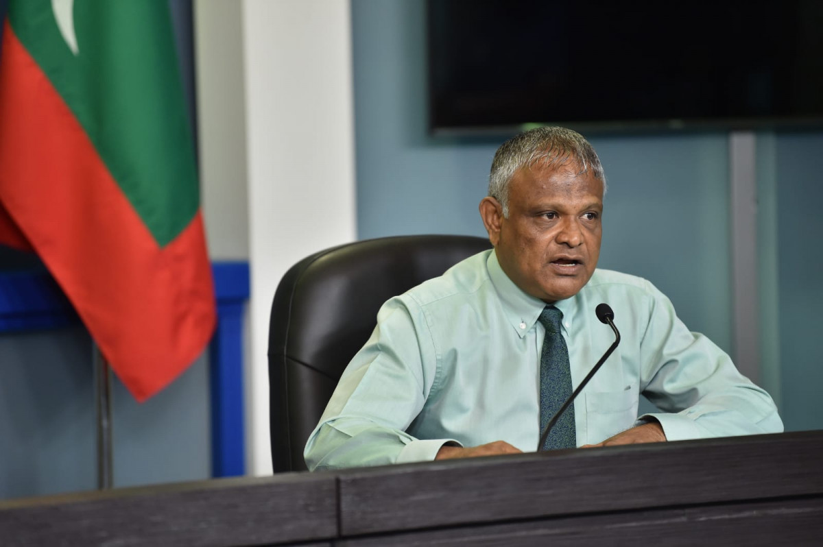 ހަޔަރ އެޑިއުކޭޝަން މިނިސްޓަރު ޑރ. އިބްރާހީމް ހަސަން