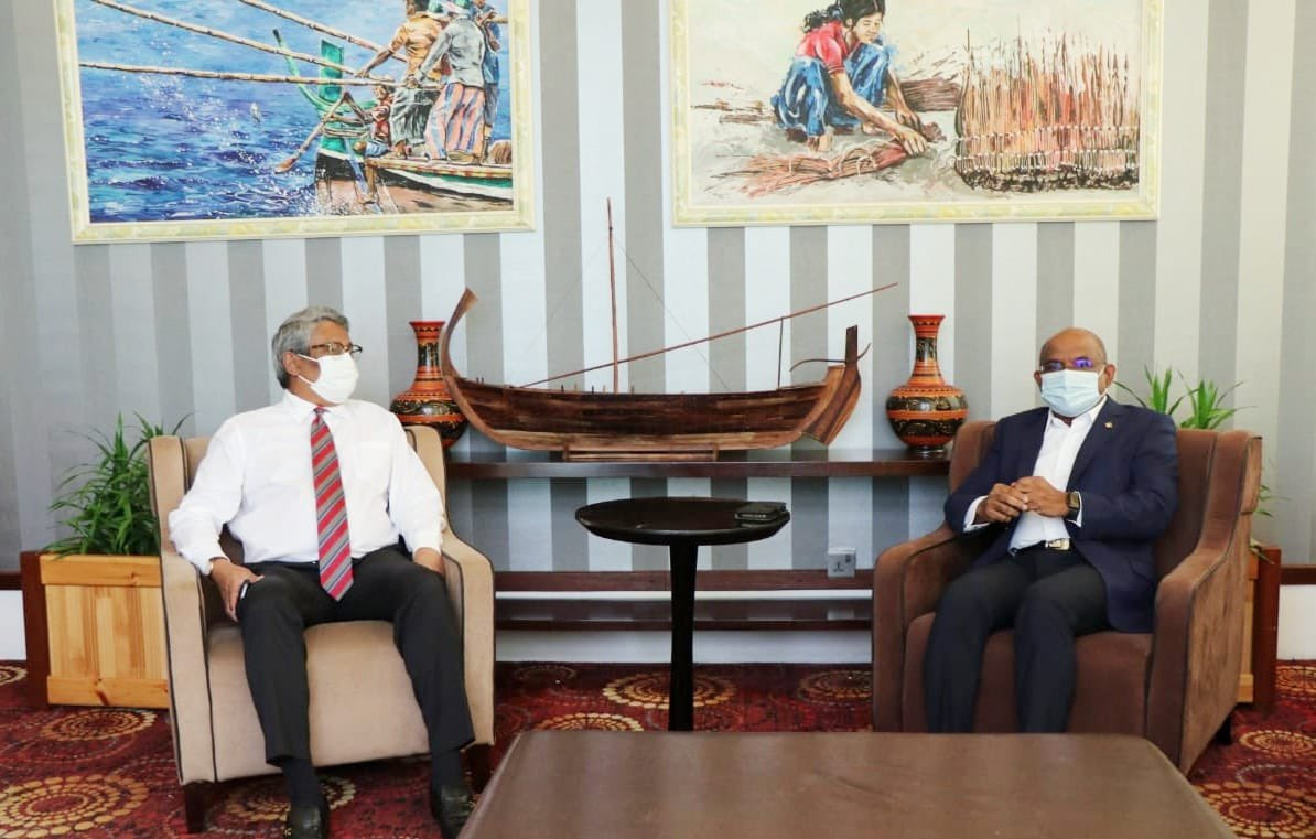 FM Shahid departed to Delhi, India on Wednesday afternoon