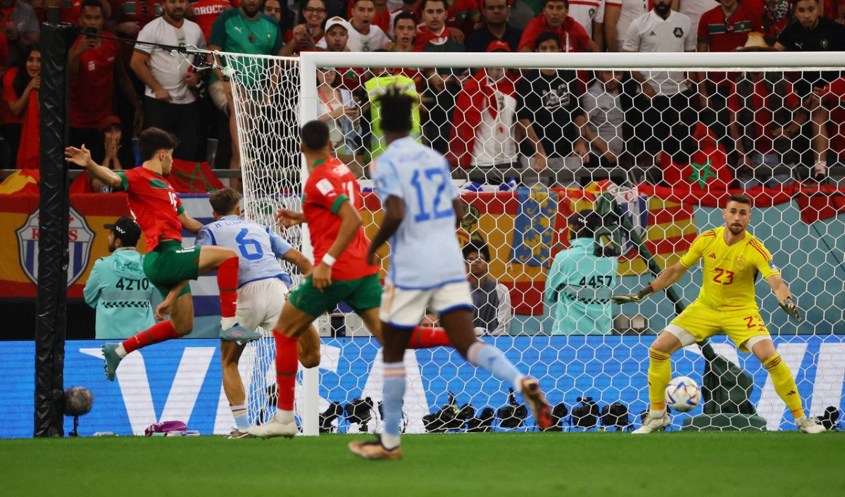 މޮރޮކޯ އަދި ސްޕެއިން ކުޅުނު މެޗުގެ ތެރެއިން - ފޮޓޯ: ރޮއިޓާސް