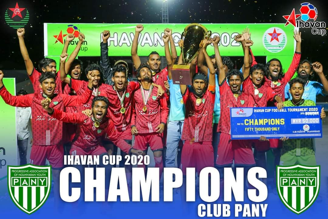 ިމިދިޔަ އަހަރު ބޭއްވި އިހަވަން ކަޕުގެ ޗެންޕިއަންކަން ހޯދި ނޮޅިވަރަމް ޓީމު