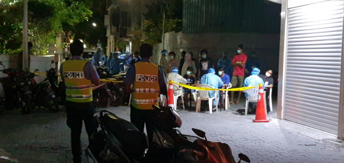 ސާމްޕަލް ނެގުމުގެ މަސައްކަތް ކުރިއަށްދަނީ