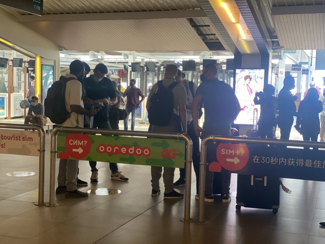 ރާއްޖޭގެ ބޯޑަރު އަލުން ހުޅުވާލުން - ވެލާނާ އެއަރޕޯޓުން ބުނެފައިވަނީ ބޯޑަރު ހުޅުވާލުމާއެކު އަންނަ ފަތުރުވެރިންނަށް ހިދުމަތް ދިނުމަށް ފުރިހަމައަށް ތައްޔާރުވެފައިވާ ކަމަށް - ފޮޓޯ: ރާއްޖެއެމްވީ