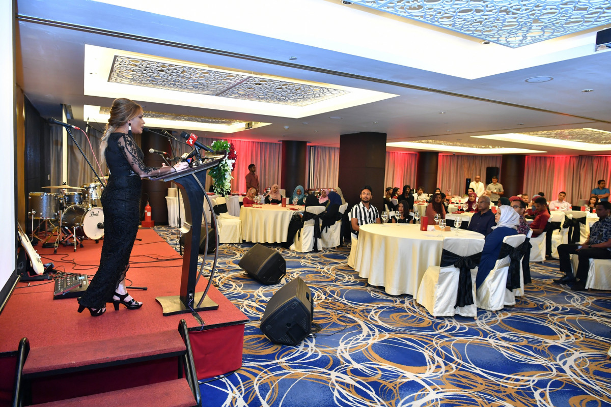 ނިއުމާ މުޙައްމަދުގެ ފިލްމީ ރިހިޔޫބިލް ފާހަގަ ކުރުމުގެ ޙަފްލާ -- ފޮޓޯ: ރައީސް އޮފީސް