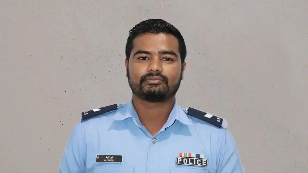 ކަނޑުމަތީގެ އޮޕަރޭޝަނެއްގައި ހަރަކާތްތެރިވަނިކޮށް ގެއްލުނު ޕޮލިސް ސާޖަންޓް އަލީ ނާފިއު