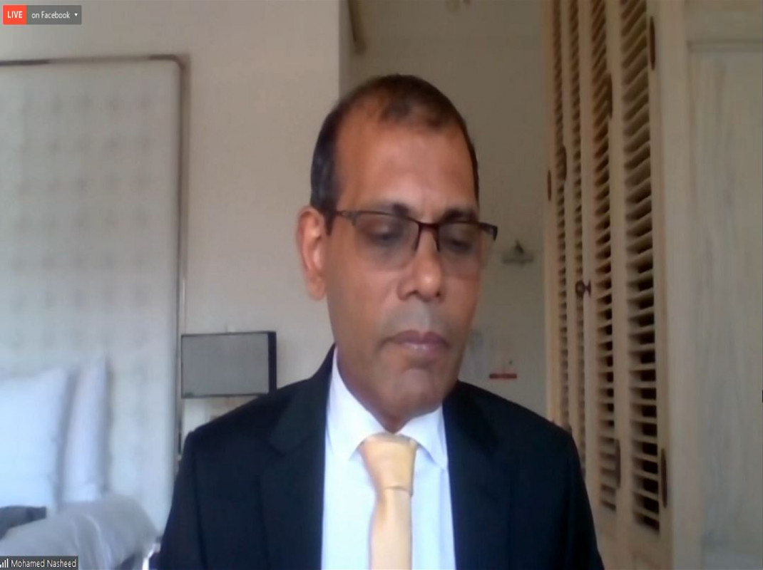 ރައީސް ނަޝީދު، މޭ 6ގެ ހަމަލާއަށްފަހު ފުރަަތަމަ ފަހަރަށް ނޫސްވެރިންނާ ބައްދަލުކުރެއްވުން 