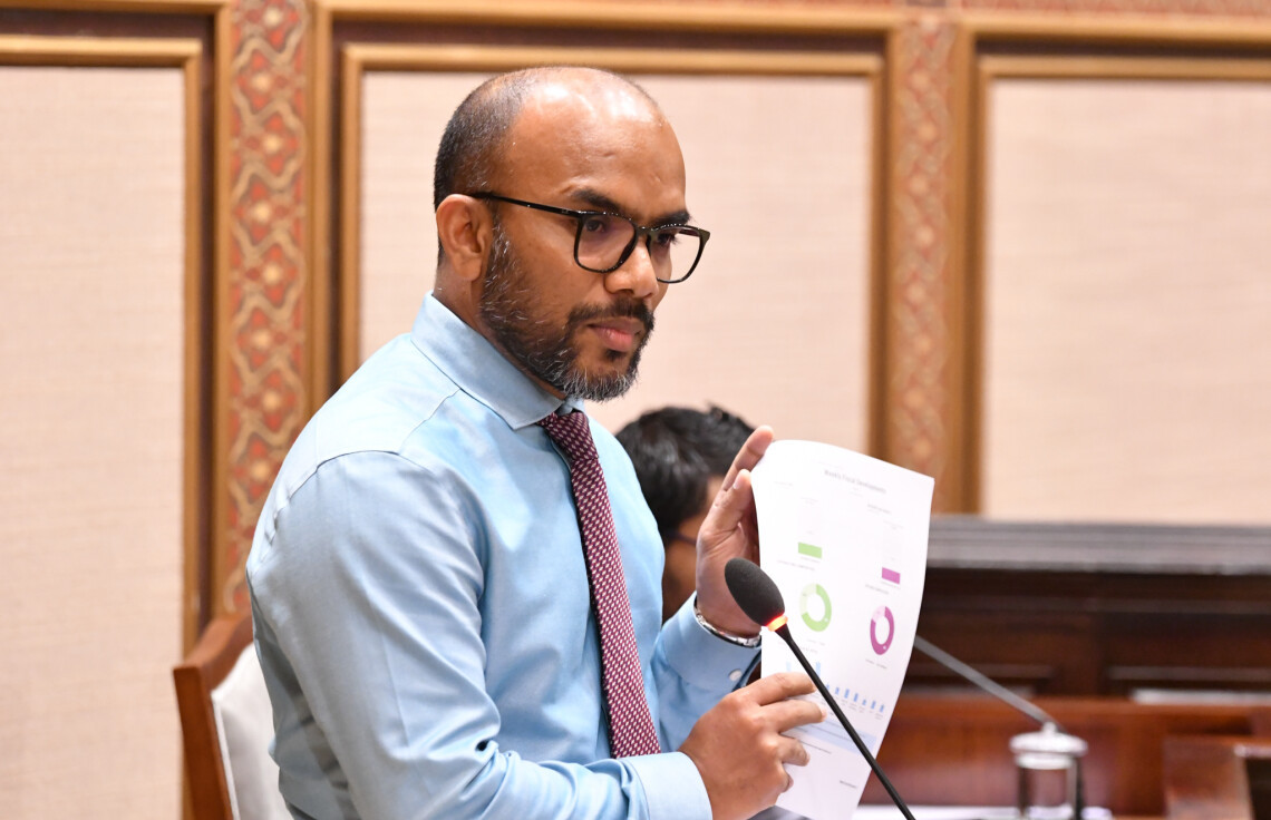 Minister of Finance Ibrahim Ameer 