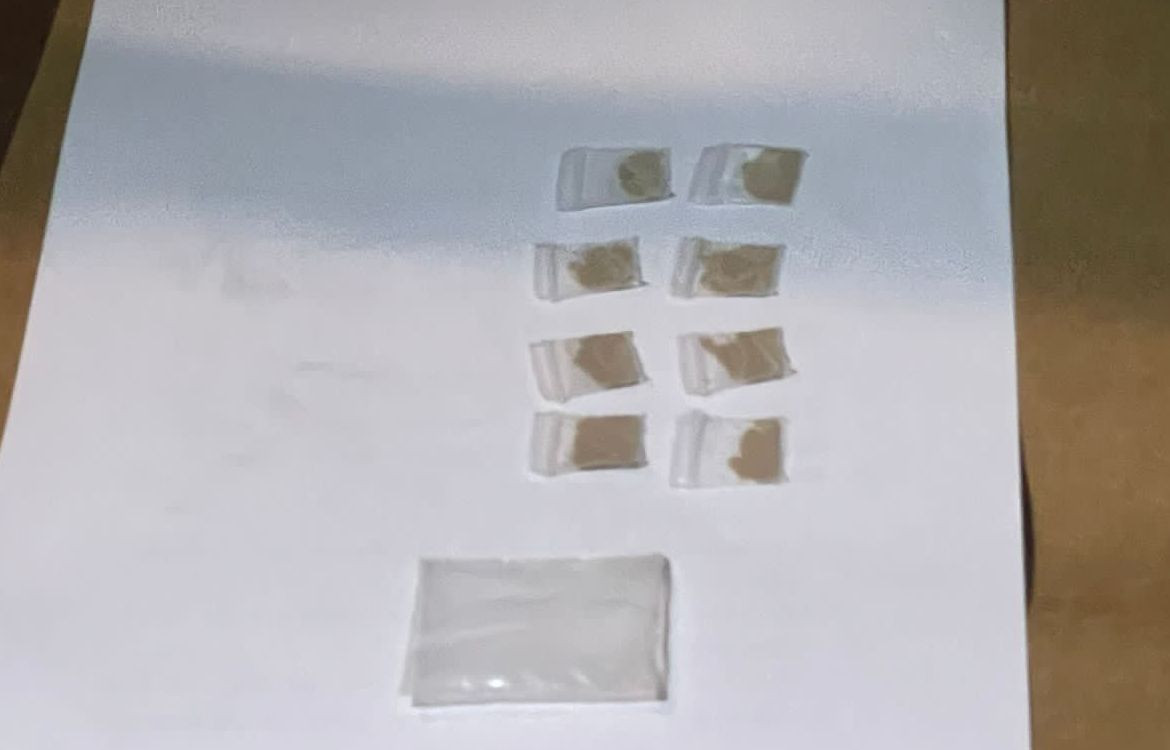 The drugs confiscated in the operations