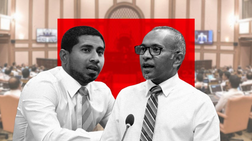 މެމްބަރު ހަސަން ލަތީފް އަދި ކުޅިވަރާއި ބެހޭ ވަޒީރު މަހްލޫފް