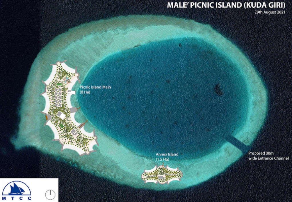 ޕިކްނިކް އައިލެންޑެއް ތަރައްގީކުރަން ނިންމާފައިވާ ކުޑަގިރި ފަޅު