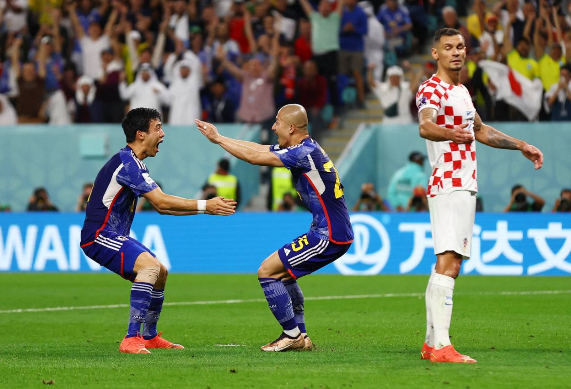 ޖަޕާން އަދި ކްރޮއޭޝިއާ ބައްދަލު ކުރި މެޗުގެ ތެރެއިން - ފޮޓޯ/ ރޮއިޓާސް