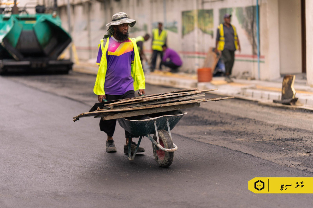 އަމީނީ މަގުގެ މަސައްކަތްތައް ކުރިއަށްދަނީ