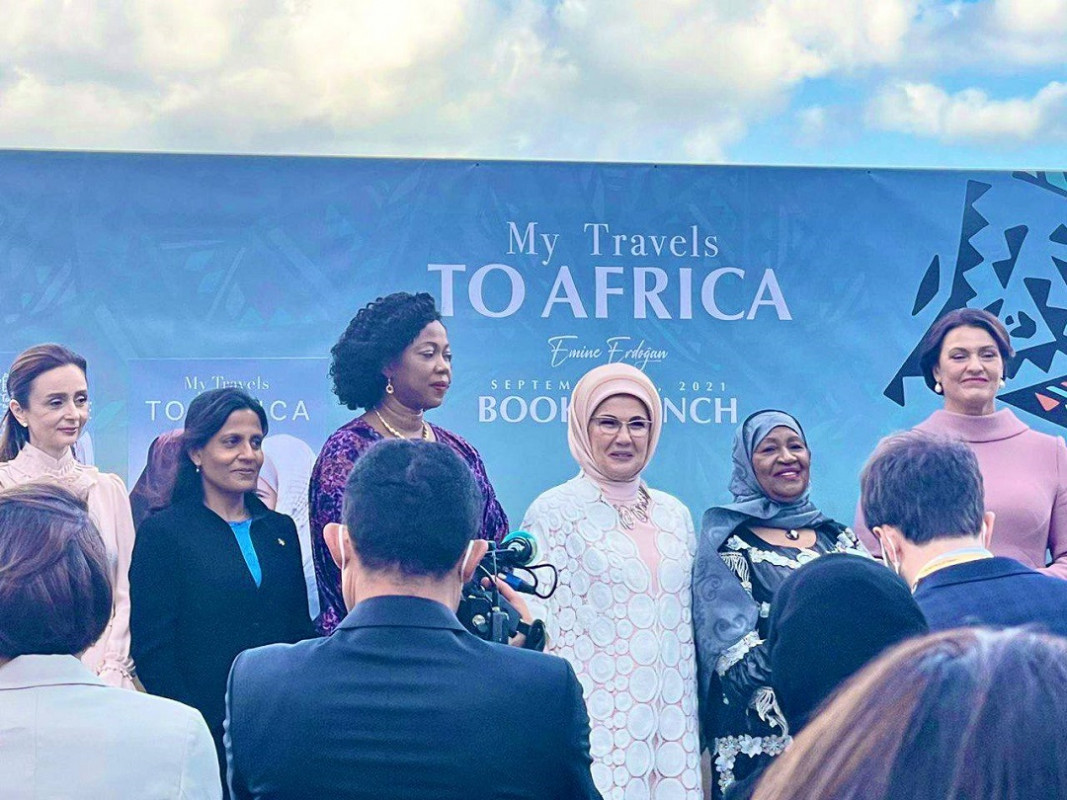 First Lady attends “My Travels to Africa” book launching hosted by Turkish First Lady