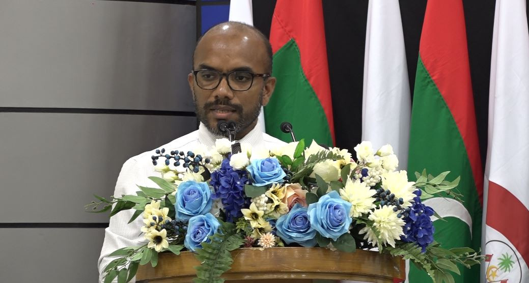 Minister of Finance, Ibrahim Ameer