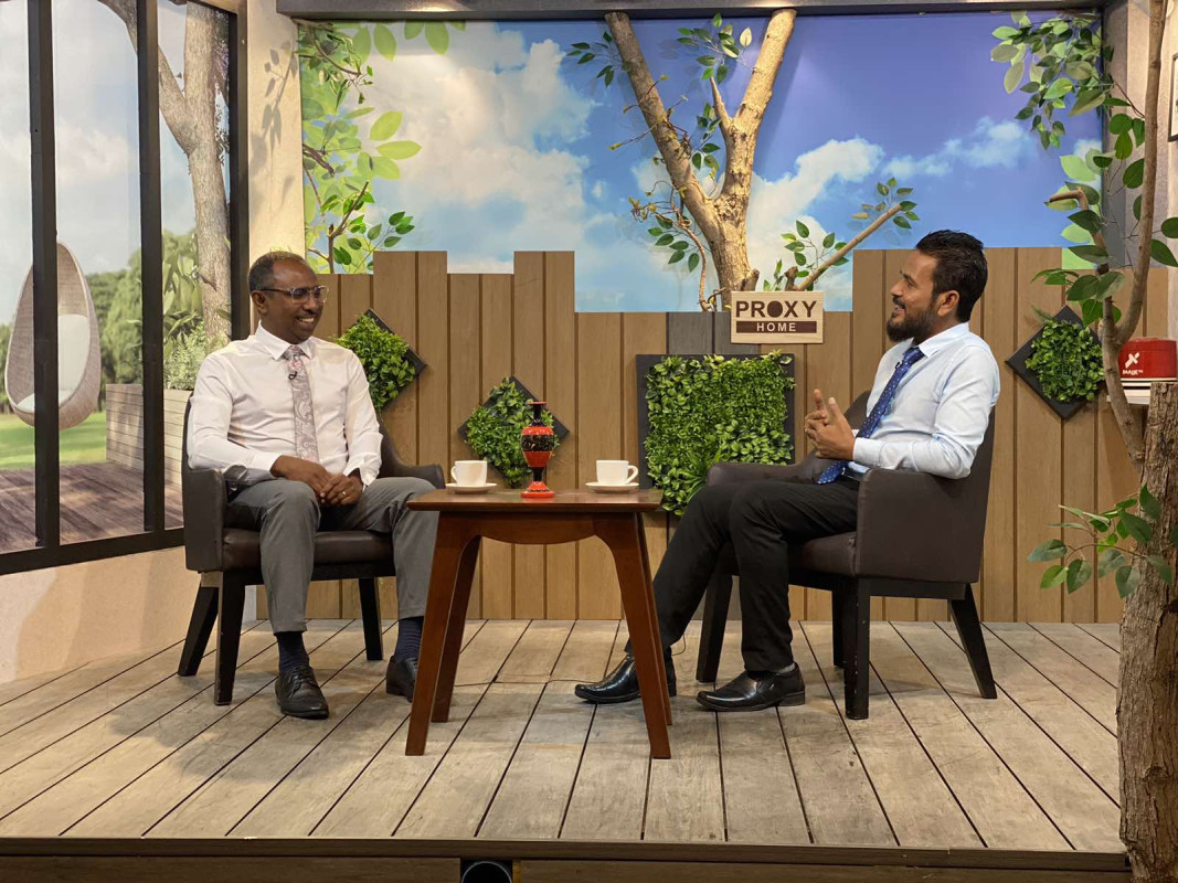 ފަށާއިރު ޕްރޮގްރާމްގައި މެންބަރު އަލީ އާޒިމް ވާހަކަދައްކަވަނީ