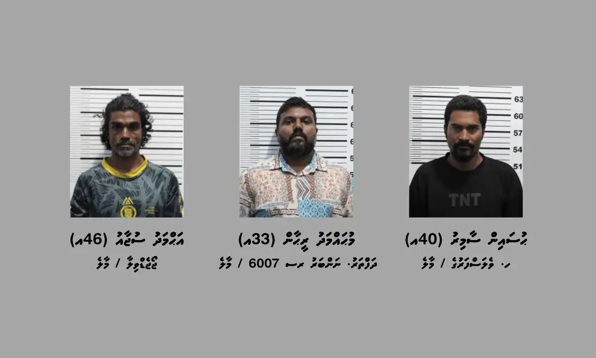 އޮންލައިންކޮށް ހިންގި 32،000 ރުފިޔާގެ ސްކޭމްގެ މައްސަލައަކާ ގުޅިގެން 3 މީހުން ހައްޔަރުކުރުން