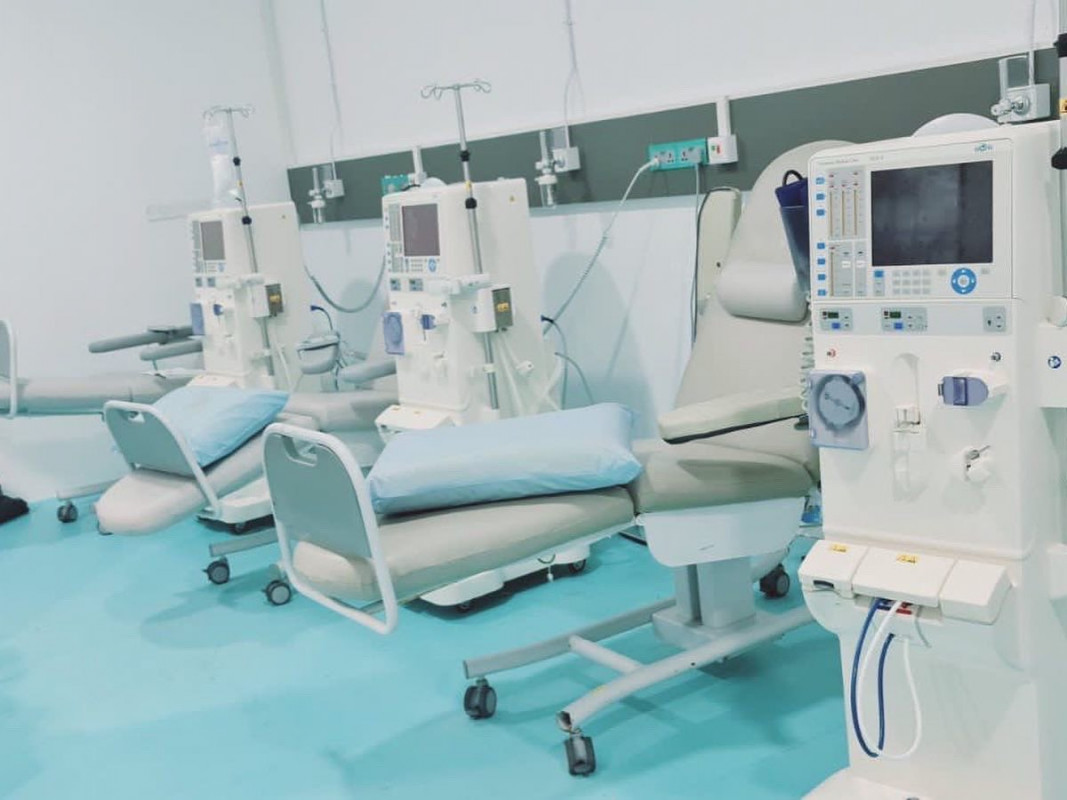 ހުޅުމާލޭގައި 44 އައިސީޔޫ އެނދުގެ އިތުރު ކޮވިޑް ފެސިލިޓީއެއް ގާއިމު ކުރުން